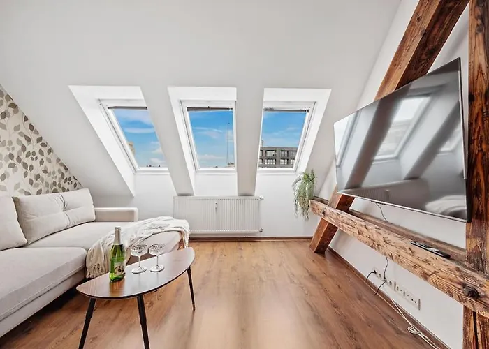 V Centre S Vyhladom Na Hrad A Parkovanim Appartement