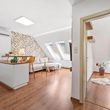 Apartment V Centre S Vyhladom Na Hrad A Parkovanim